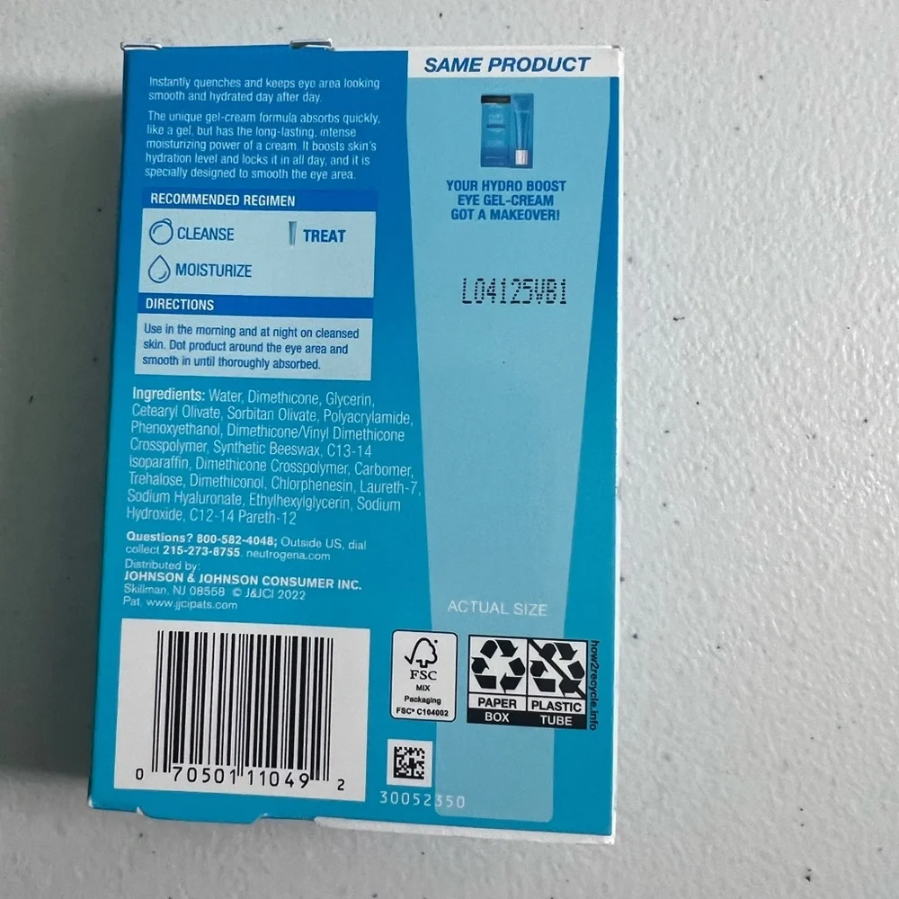 Neutrogena Hydro Boost Eye Gel-Cream